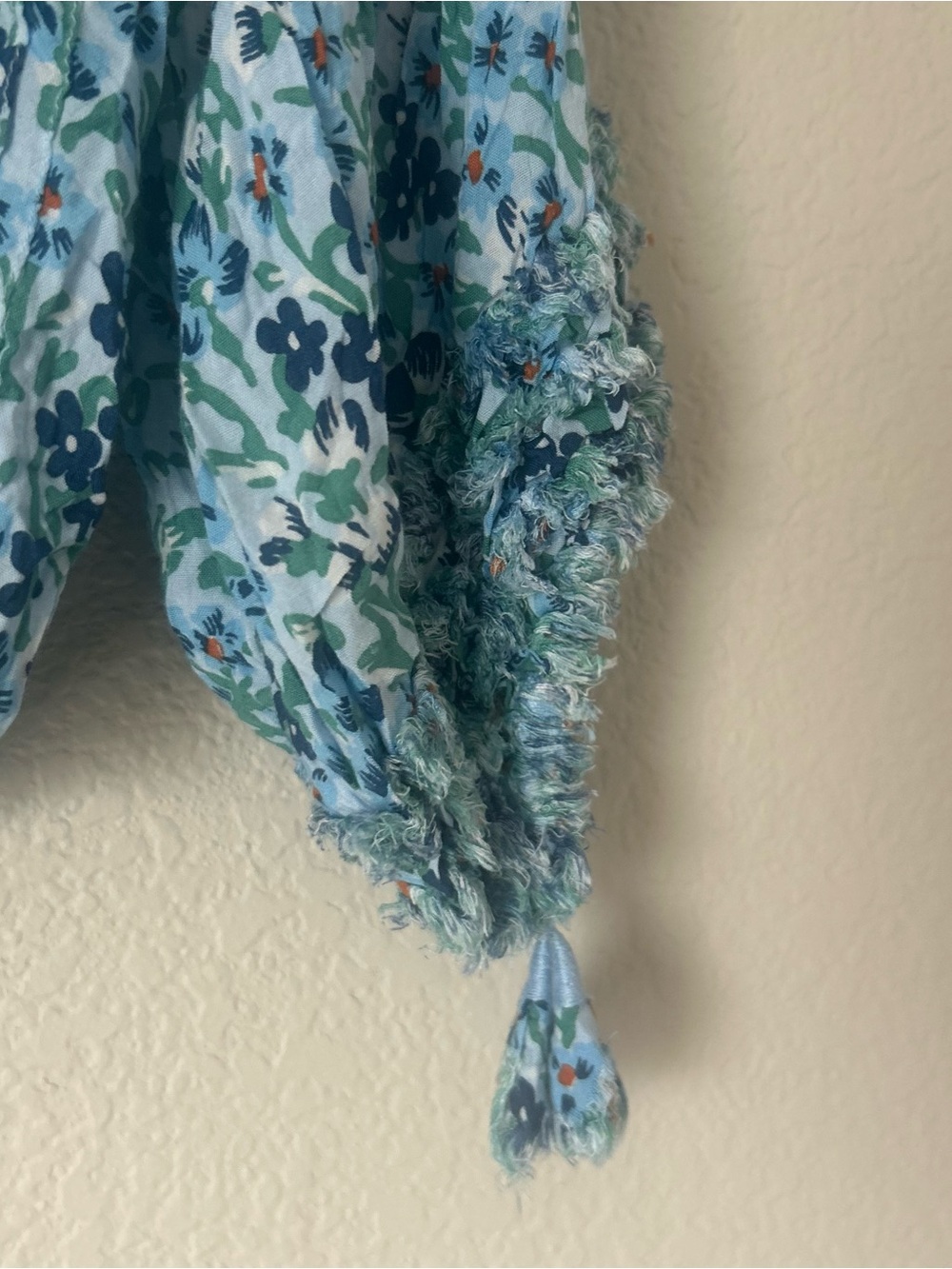 Poupette St. Barth Paloma Blouse in Blue - Picture 3 of 6